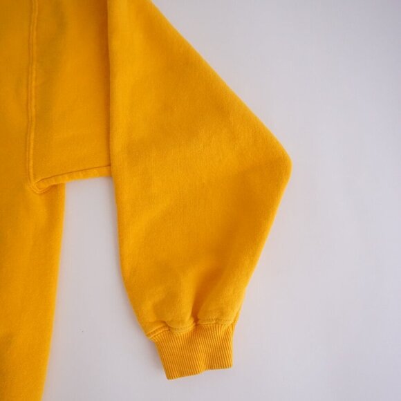 VTG '90S Kauai Hawaii Embroidered Travel Yellow Pre-Shrunk Crewneck Sweater XXL - Picture 10 of 10